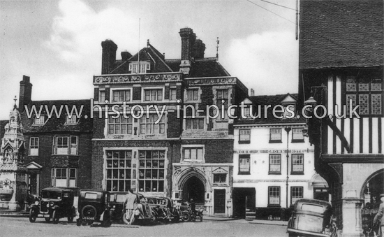 Market Place, Saffron Walden, Essex. c.1930's
